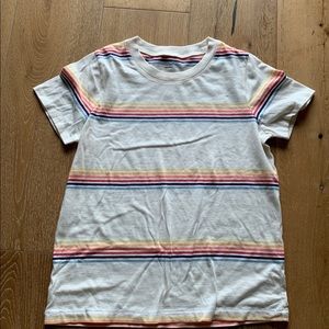 Madewell rainbow shirt